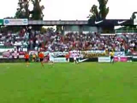 Ultras Kispest against Mika Ashtarak UEFA Cup