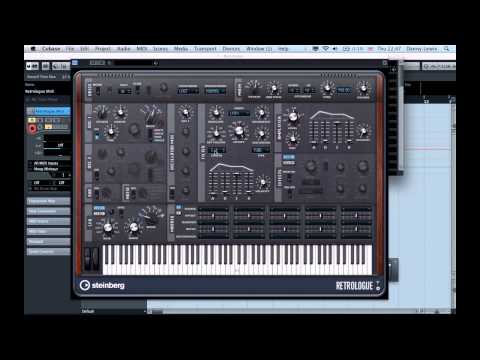 Moog Minitaur vs Steinberg Retrologue