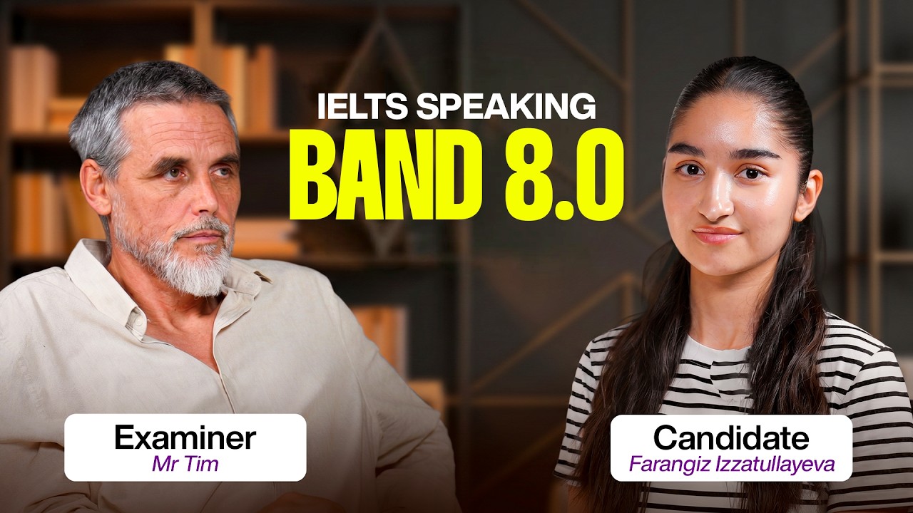 Band 8.0 - Speaking Mock Exam | IELTS ZONE
