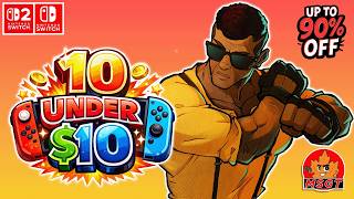 eSHOP SALE ALERT! TOP 10 UNDER $10 Nintendo Switch & Switch 2 Budget Game Deals 2026 Up to 90% OFF