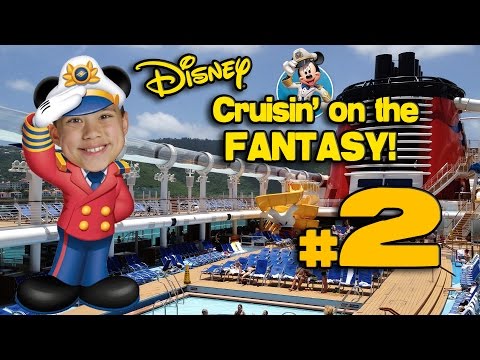 Cruisin' on the DISNEY FANTASY!!! 4K Disney Cruise Adventure PART 2 Video