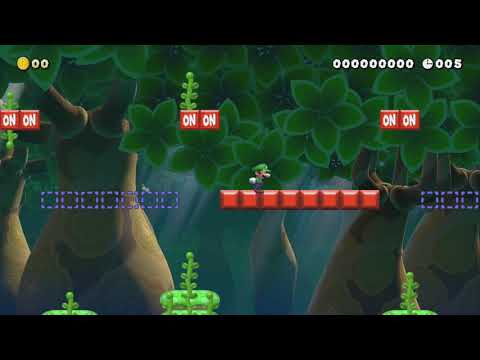 20 seconds ON/OFF in the jungle by Figoberto - Super Mario Maker 2 - No Commentary 1by