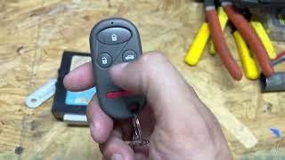 97-01 Honda CR-V key fob program