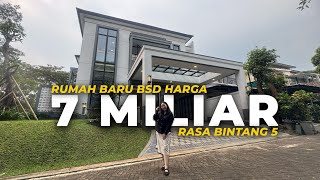 Rp 7.79M | Rumah Baru Hook di BSD Kualitas Bangunan Bintang 5