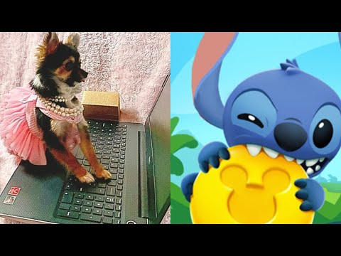 Disney Getaway Blast tutorial game  levels 25 - 28 Kitty Big Dog with funny out take