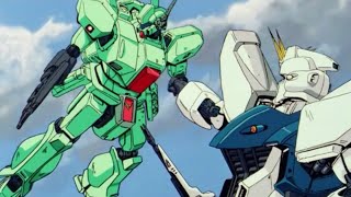 Mobile Suit Gundam F91【日本語字幕】鉱山コロニー戦闘シーン