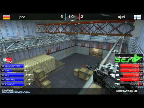 BECSL II - pod vs. ajuri de_nuke