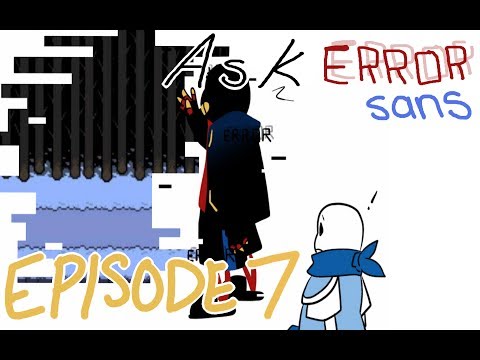 Ask Error! Sans 【Comic Dub】Part 7: The "Awful, Crowded" Multiverse