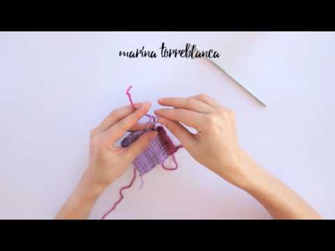 Cómo cambiar de ovillo al tejer: truco fácil de crochet