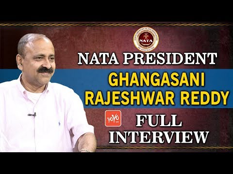 NATA President Ghangasani Rajeshwar Reddy Interview - YouTube