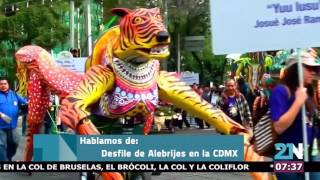 Entrevista Daniela Valero - Walther Boelsterly Urrutia &quot;Desfile de Alebrijes en la CDMX&quot;