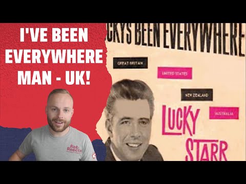 Rob Reacts to... Lucky Starr - I've Been Everywhere Man | UK VERSION!