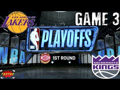 WEST 1st ROUND GAME 3 (@ KINGS) | NBA 2K20 MyCareer Episode 93