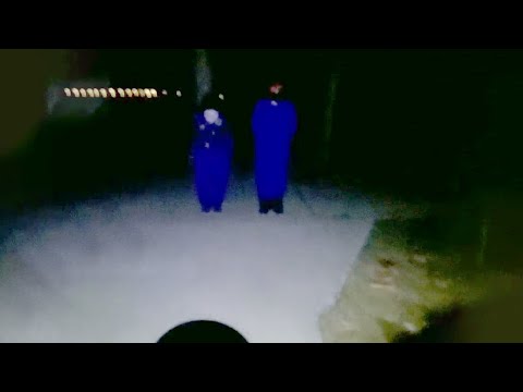 Detecting ghosts in the cemetery at night, ghosts blocking the road 20240301