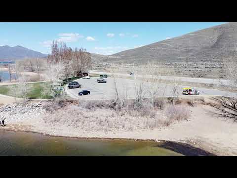 Flying around Deer Creek State Park