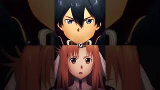 Kirito vs Asuna  Who is strongest?! #anime #sworda
