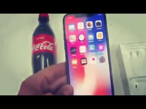iPhone X in coca cola. 24 hour test😊😊😊 by real life hacks