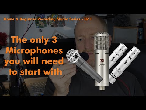 The only three microphones you need to start with