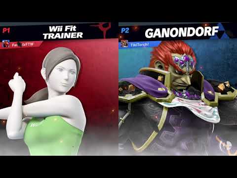 CWA Wifi Weekly 31 - Losers Quarterfinals: Fatkid (Wii Fit Trainer) vs TikiTorch (Ganondorf)