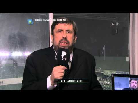 El análisis de Alejandro Apo. Banfield 0 - Independiente 1. Fecha 6. Primera División 2014. FPT