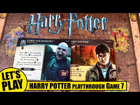 Solo Playthrough of HARRY POTTER HOGWARTS BATTLE Game 7 the FINALE!
