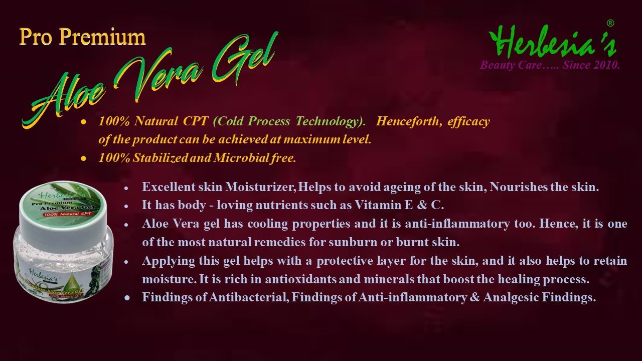 Pro Premium Aloe Vera Gel