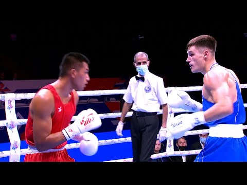 Day 2 (80kg) YOMKHOT Jakkapong (TBF) vs SADOMA Savelii (RBF) | AIBA WCHs 2021