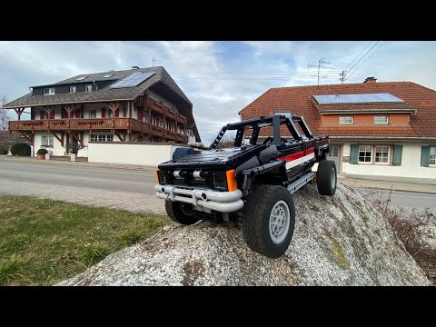 Тест драйв Toyota hilux / Lego technic