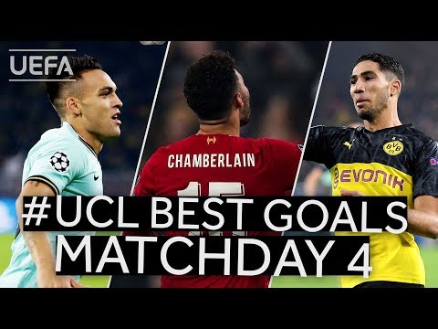 MARTÍNEZ, OXLADE-CHAMBERLAIN, HAKIMI: #UCL BEST GOALS, Matchday 4