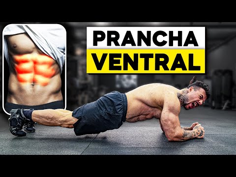 Como Fazer Prancha Ventral Para Acabar com a Banha Pendurada (FAÇA EM CASA)