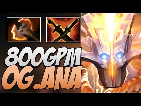 OG.Ana Juggernaut - 800 GPM Dota 2 7.21B Gameplay ROAD TO TI11