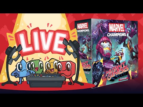 Marvel Champions: Mutant Genesis Live Play