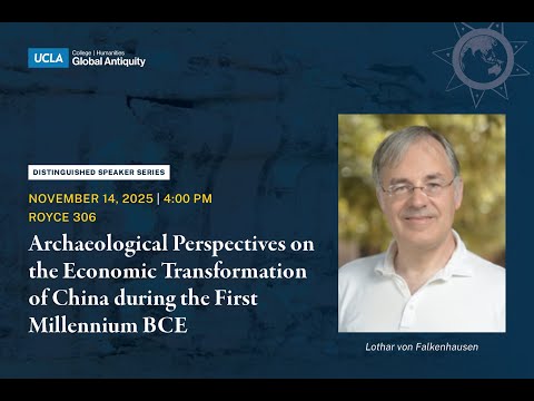 Archaeological Perspectives on the Economic Transformation of China during the First Millennium BCE
