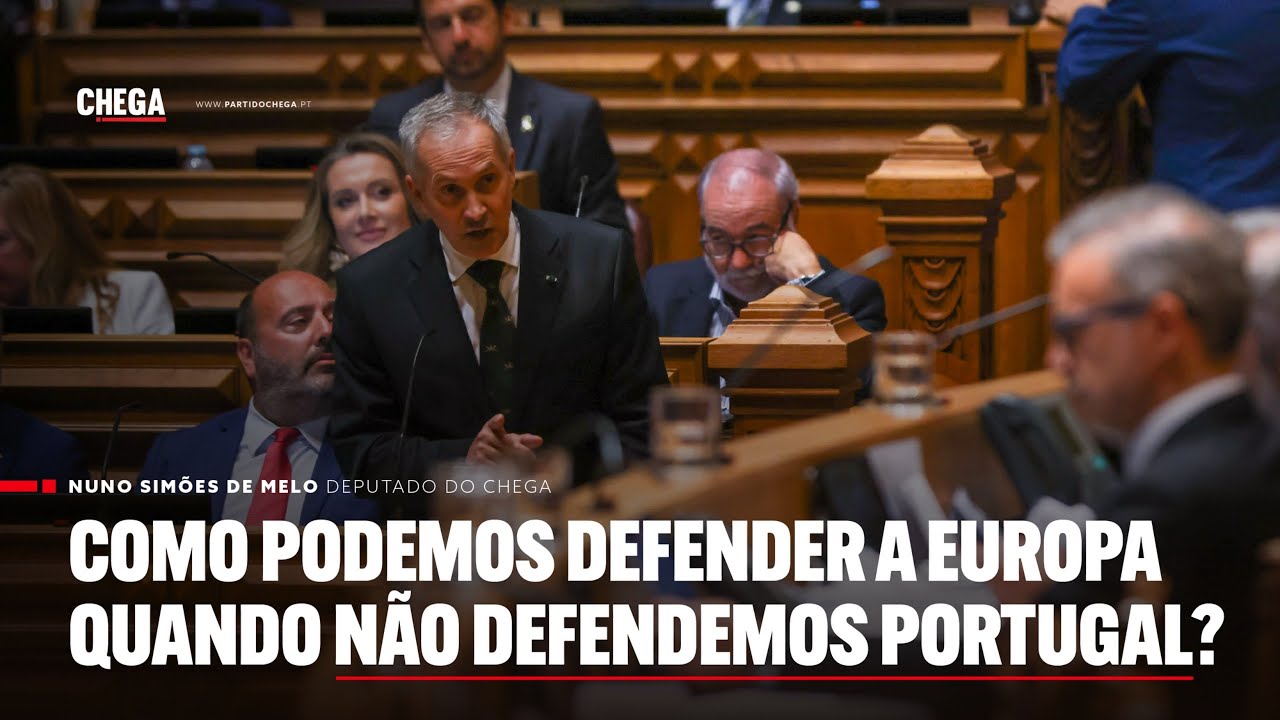 Como podemos defender a Europa quando não defendemos Portugal?