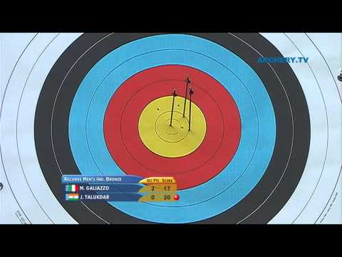 Marco Galiazzo v Jayanta Talukdar – recurve men bronze | Shanghai 2010 Archery World Cup stage 4
