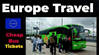 Cheap Bus Travel in Europe: Portugal, Germany, France