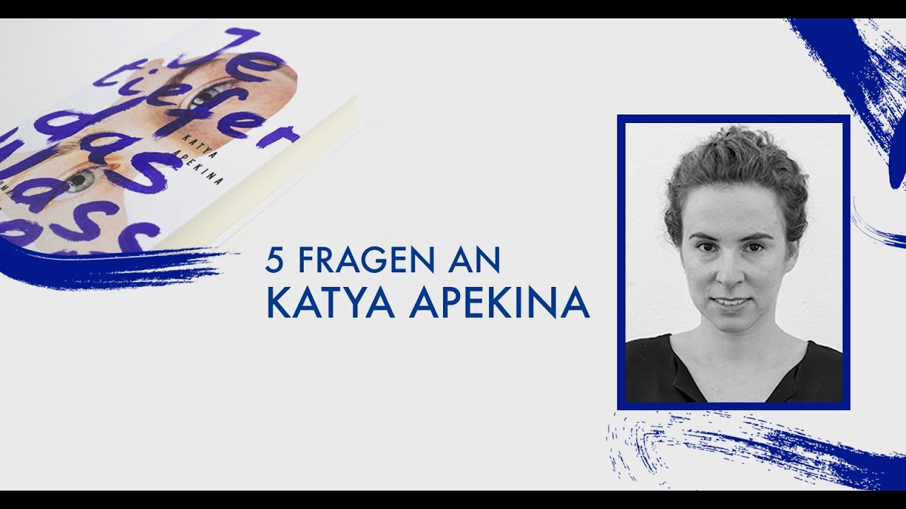 5 Fragen an Katya Apekina zu <i>Je tiefer das Wasser</i>