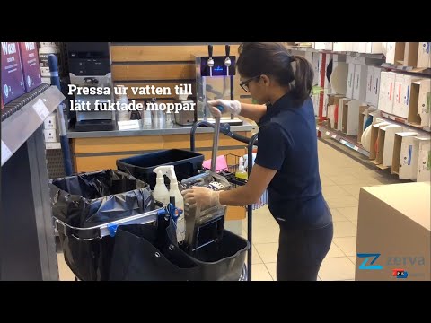 Moppning Städa rätt med Hanna