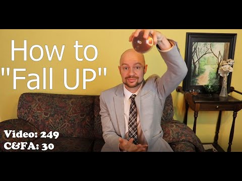 Contact Juggling Tutorial: How to make a ball "Fall Up".  An illusion in the art of contact juggling