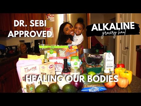 Dr. Sebi APPROVED Alkaline Plant Based Grocery Haul | BEGINNER Friendly VEGAN Starter Kit 🌱🥑
