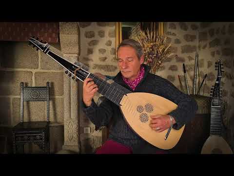 "Sonata IX"  PART 1  Zamboni - Performed by C.Rocher - Arciliuto forte