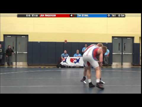 GR 85 KG - QF - Jon Anderson (Army) vs. Tim Stahl (USMC)