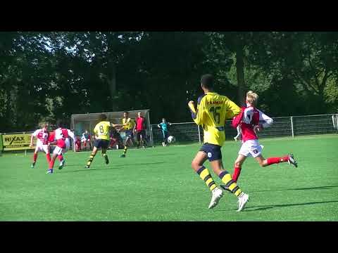 Isaiah Ahmed bekerwedstrijd AS'80 JO15-1 - UVV JO15-2 2de helft deel 1 (5-1)