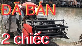 preview picture of video 'ĐÃ BÁN 2 CHIẾC dc - 70 về BÌNH định và THÁI BÌNH | máy gặt đập liên hợp | kubota Nguyễn khắc tăng'