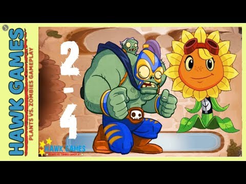 🌳 Plants vs Zombies Heroes Zombie Mission 2-4 The Great Cave Raid