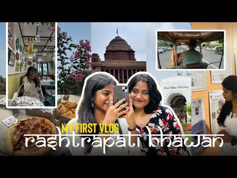 My First Vlog Rashtrapati bhawan 🪬 | vlog1