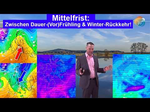 Medium-term outlook between prolonged (pre-)spring and late winter return: First warmth, then muc...