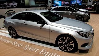 2014 Mercedes-Benz E-Class E350 Coupe - Exterior, Interior Walkaround - 2014 Geneva Motor Show