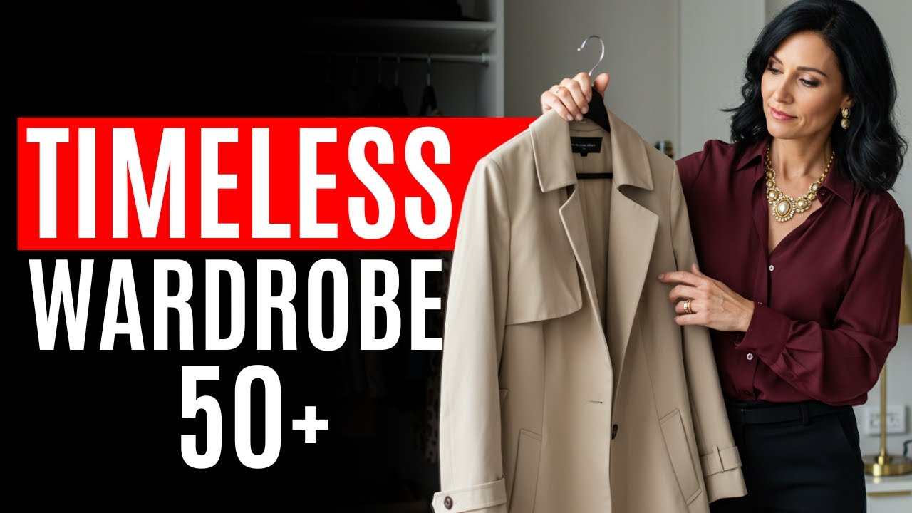 7 Classy Wardrobe Staples Every Woman Over 50 Should Own