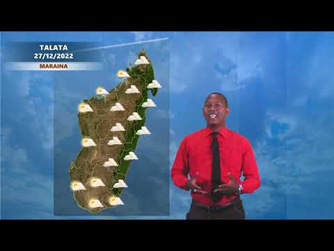 Météo Mardi 27 Décembre 2022